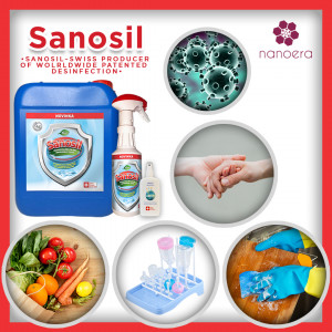 Sanosil - Univerzálna dezinfekcia a čistič